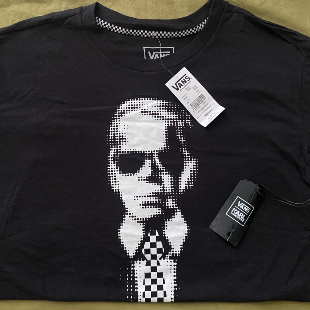 VANS X KARL LAGERFELD BOYFRIEND TEE - Picture 5 of 5